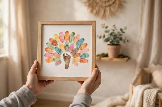 Footprint Turkey Craft for Baby's First Thanksgiving (2026)