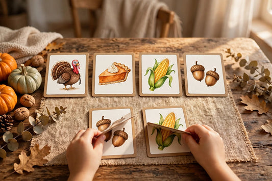 Thanksgiving Matching and Memory Game (Printable) (2026)