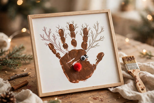 Reindeer Handprint Art: A Keepsake Gift for Grandparents (2026)
