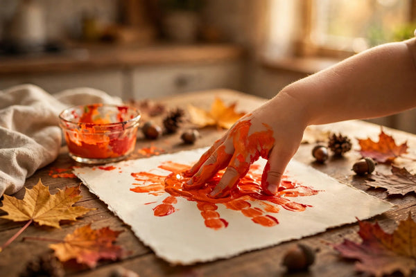 "Thankful for the Hands That Teach Me" Handprint Printable