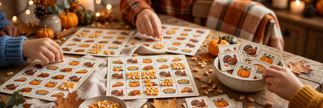 Thanksgiving Bingo: Free Printable Game