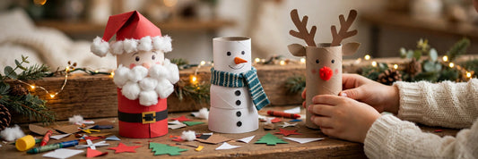 Toilet Paper Roll Christmas Characters: Santa, Reindeer, and Snowman (2026)