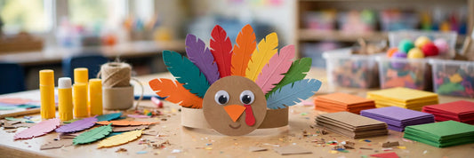 Turkey Headband Craft for the Classroom
