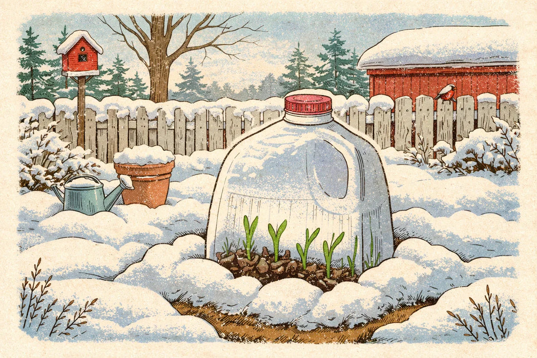 Can I Start Seeds Outside in the Snow? (The Milk Jug & Winter Sowing Project)