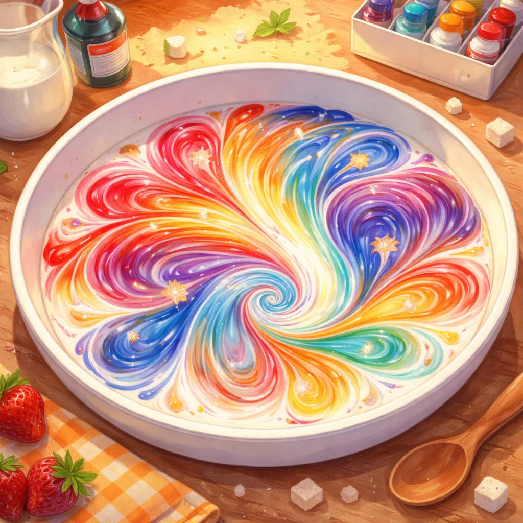 What is the Kids Magic Milk Experiment?