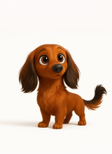 Melodie The Friendly Dachshund